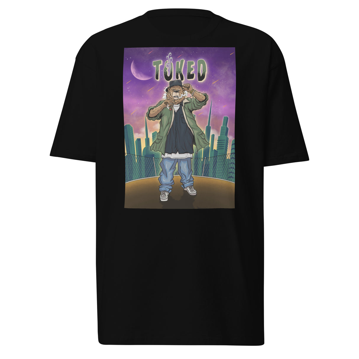 Midnight Smokey the Bear T-Shirt