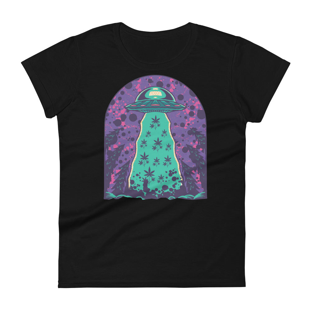 Alien Cropping T-Shirt
