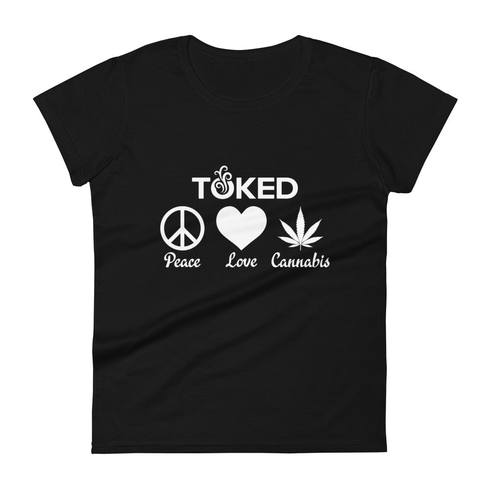 Peace Love Cannabis T-Shirt