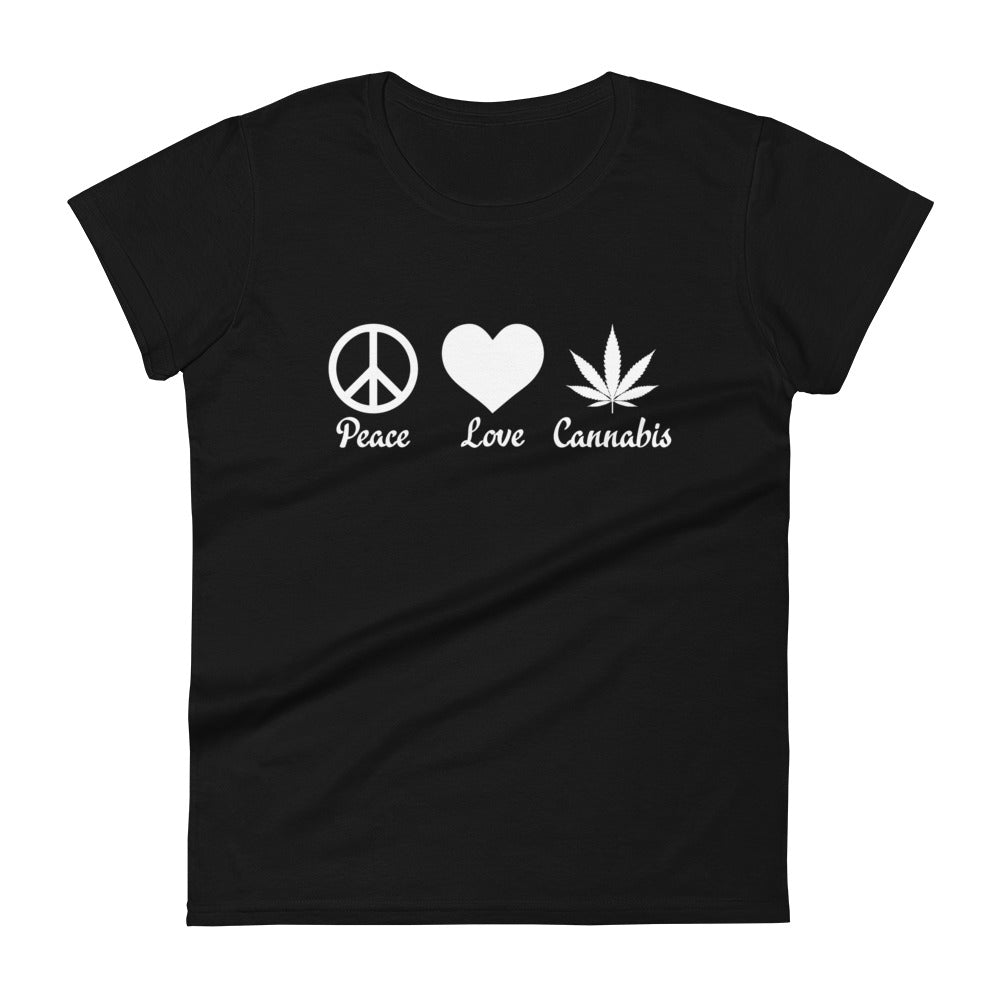 Peace Love Cannabis T-Shirt