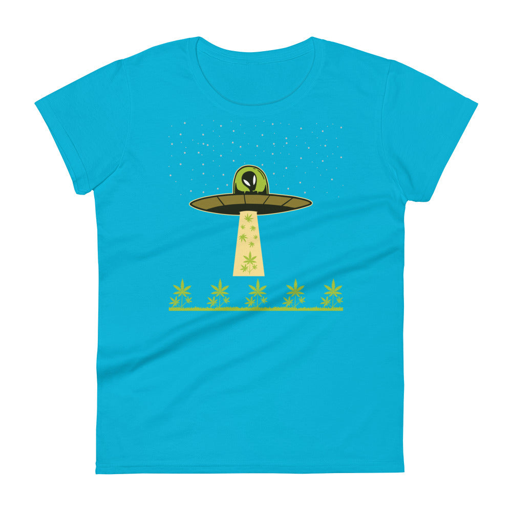 Alien Cropping T-Shirt
