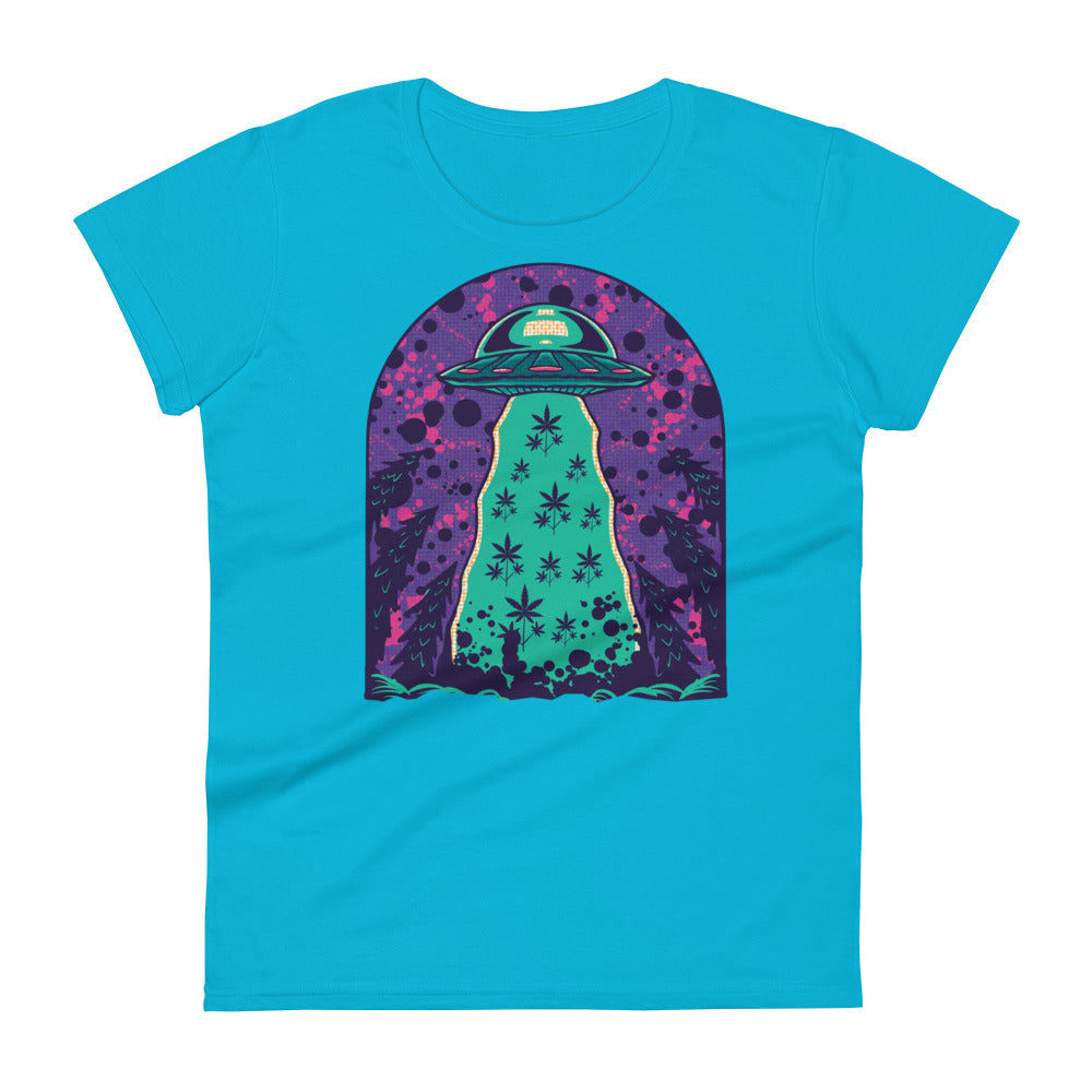 Alien Cropping T-Shirt