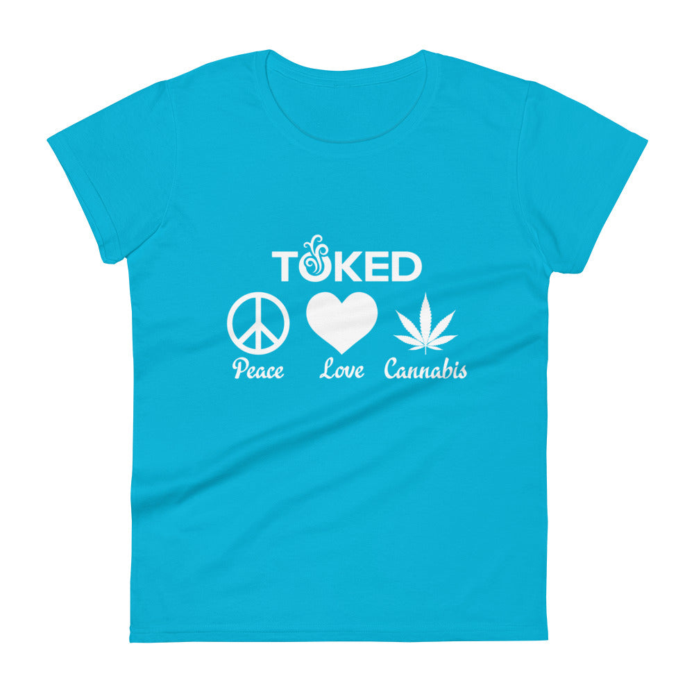 Peace Love Cannabis T-Shirt