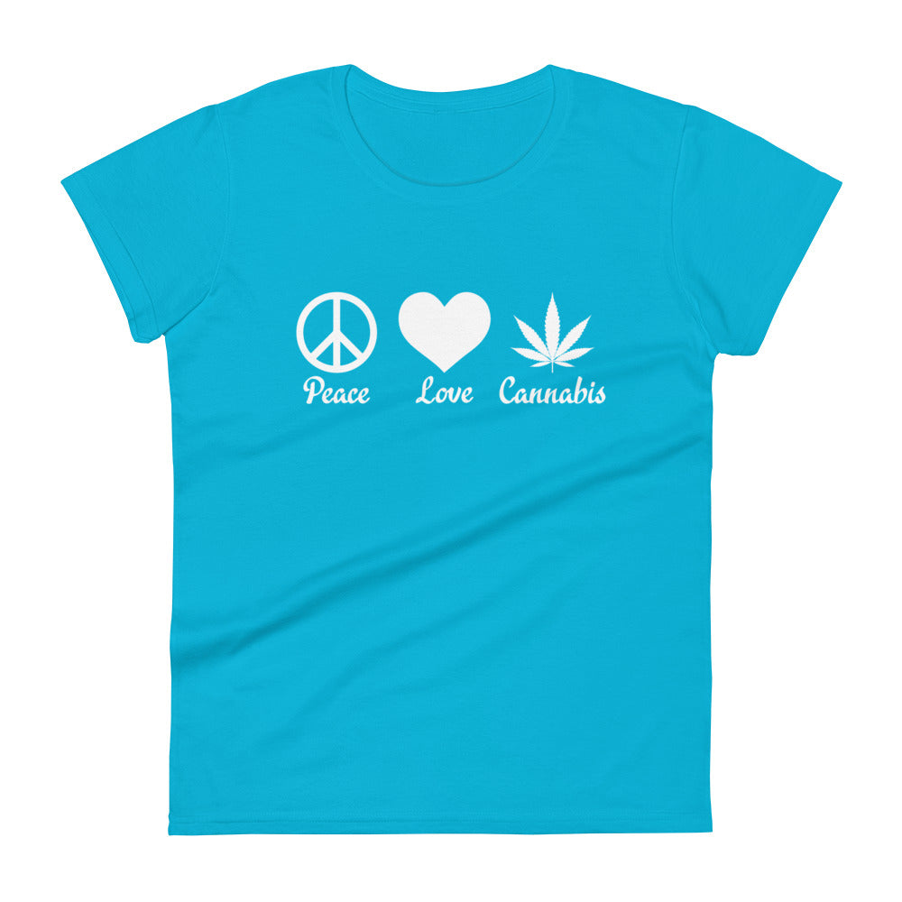Peace Love Cannabis T-Shirt