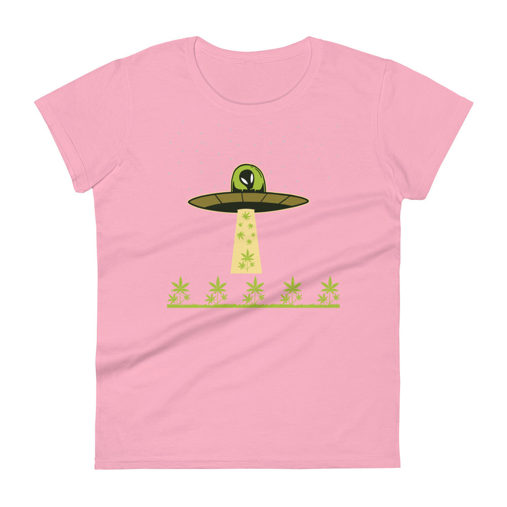 Alien Cropping T-Shirt