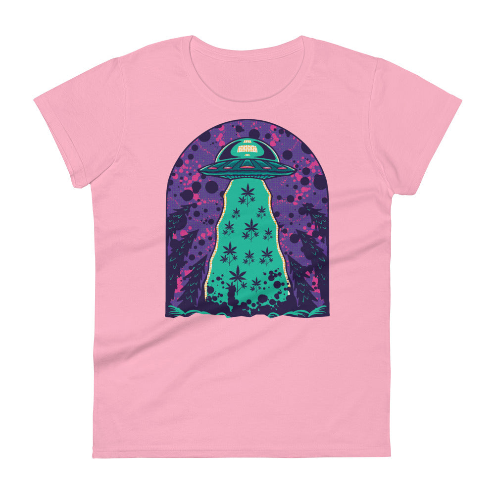 Alien Cropping T-Shirt