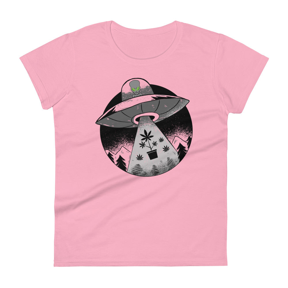 Alien Cropping T-Shirt