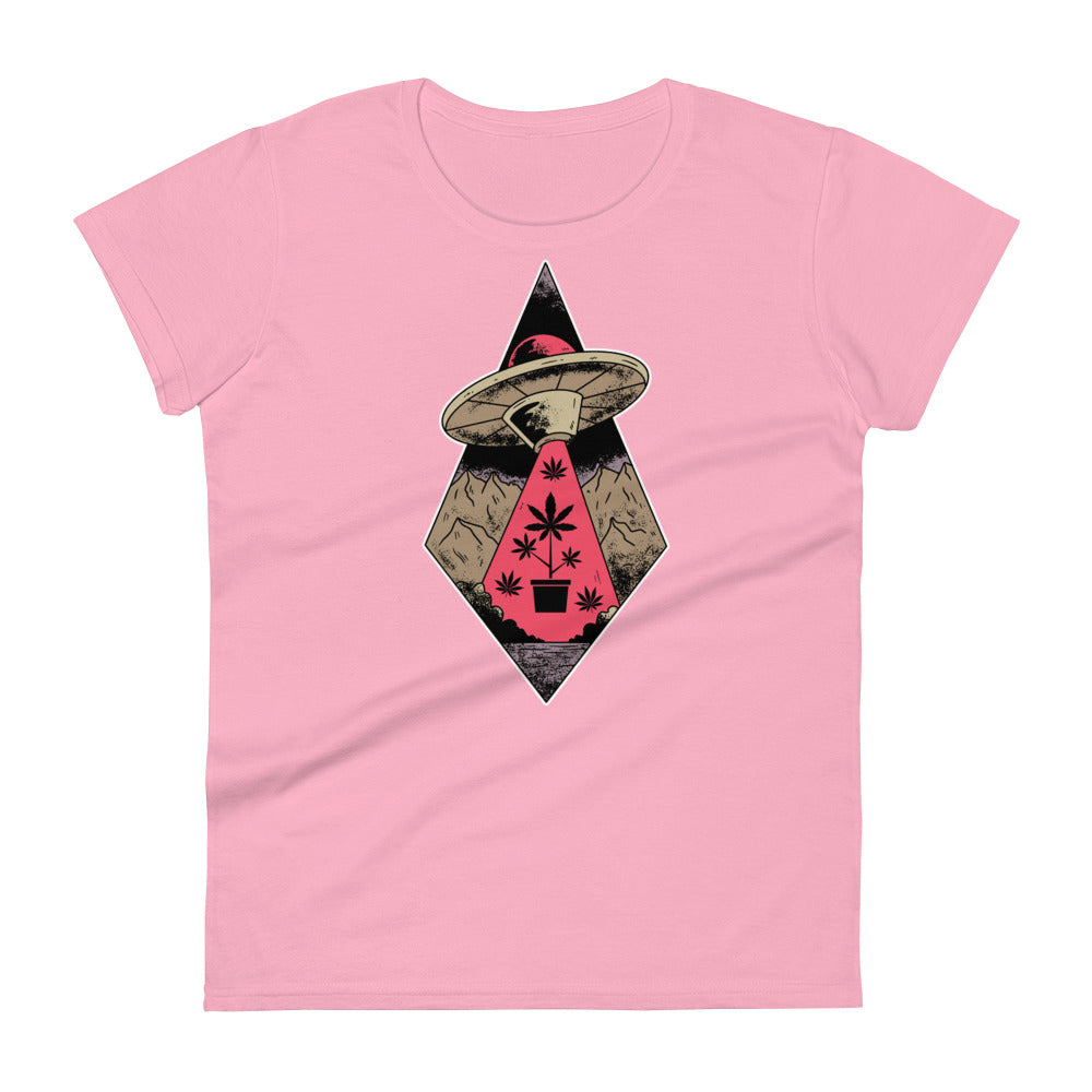 Alien Cropping T-Shirt