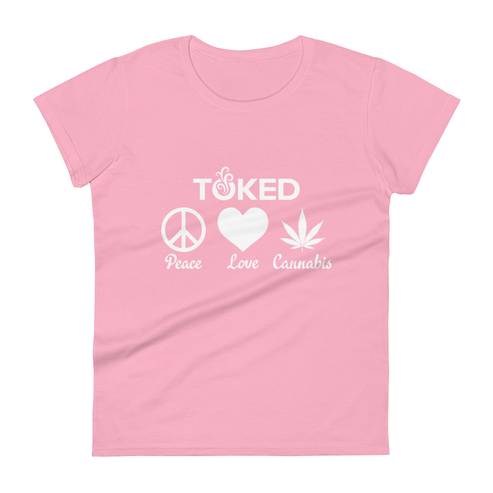 Peace Love Cannabis T-Shirt