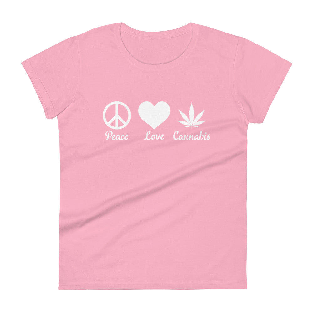 Peace Love Cannabis T-Shirt