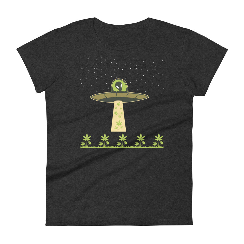 Alien Cropping T-Shirt