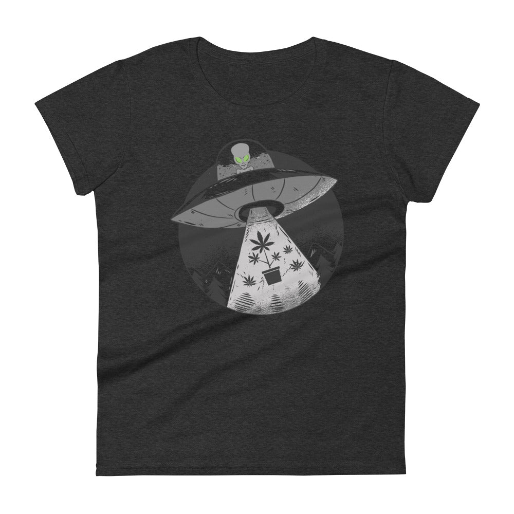 Alien Cropping T-Shirt