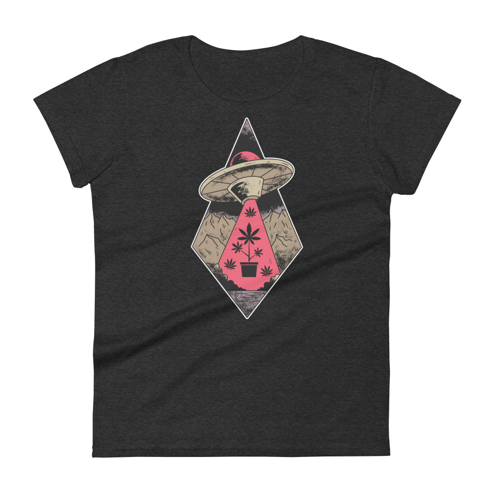 Alien Cropping T-Shirt