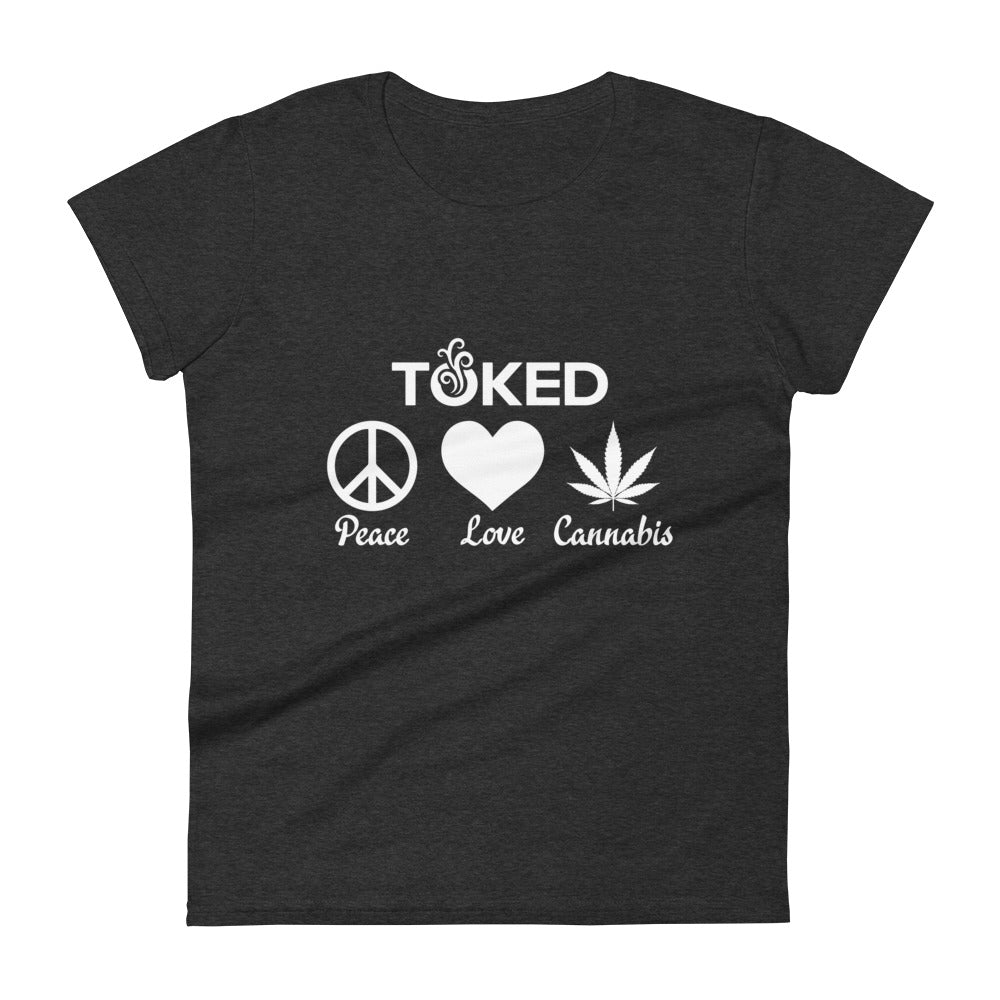 Peace Love Cannabis T-Shirt