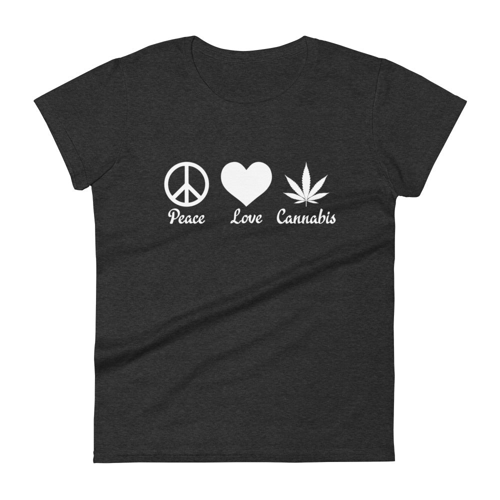 Peace Love Cannabis T-Shirt