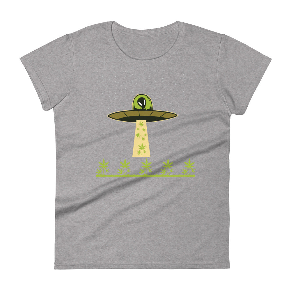 Alien Cropping T-Shirt