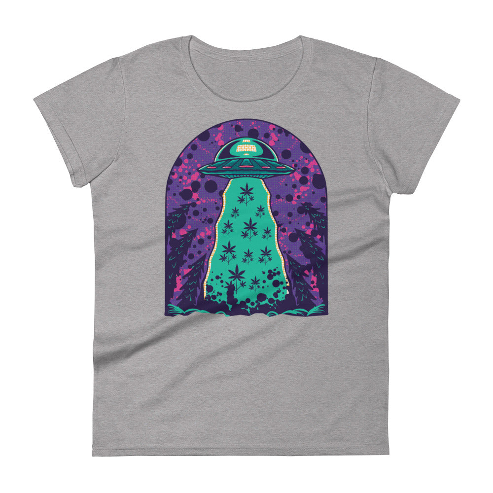 Alien Cropping T-Shirt
