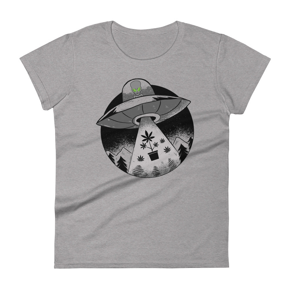 Alien Cropping T-Shirt