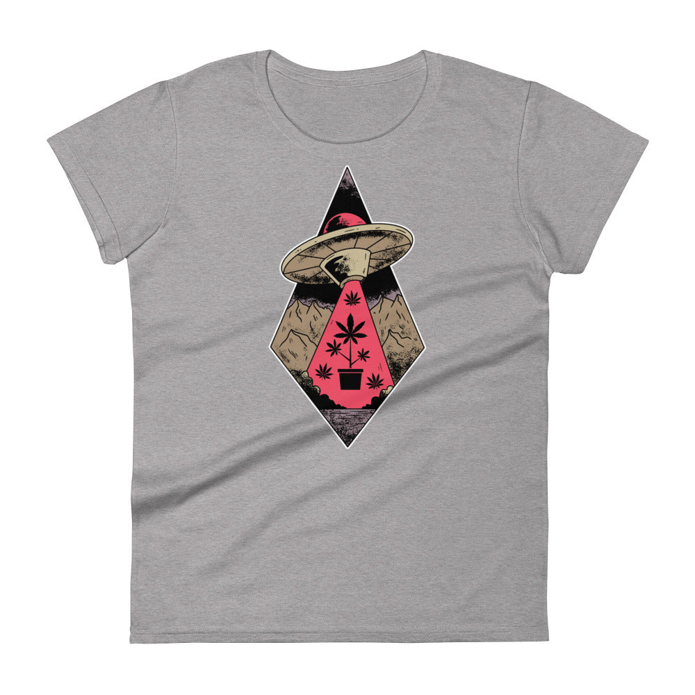 Alien Cropping T-Shirt