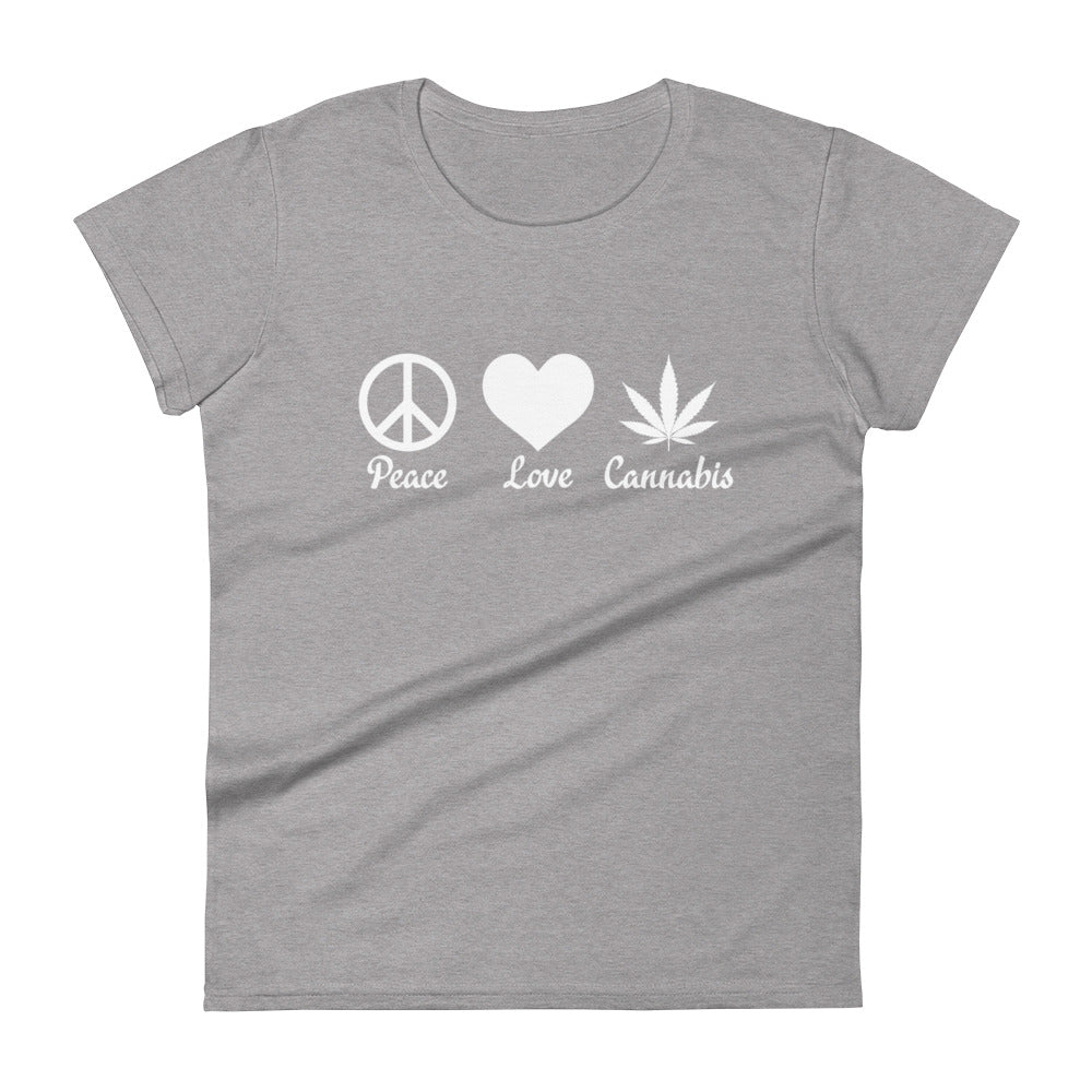 Peace Love Cannabis T-Shirt