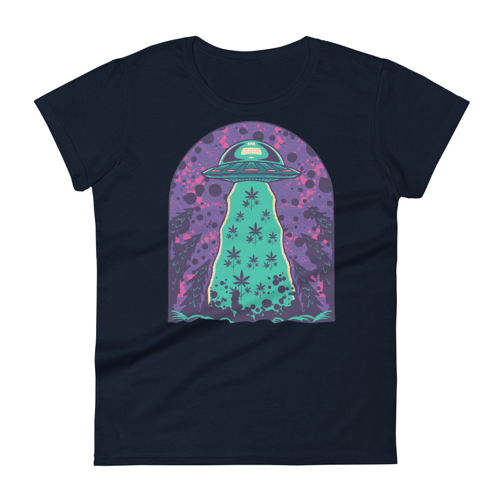 Alien Cropping T-Shirt