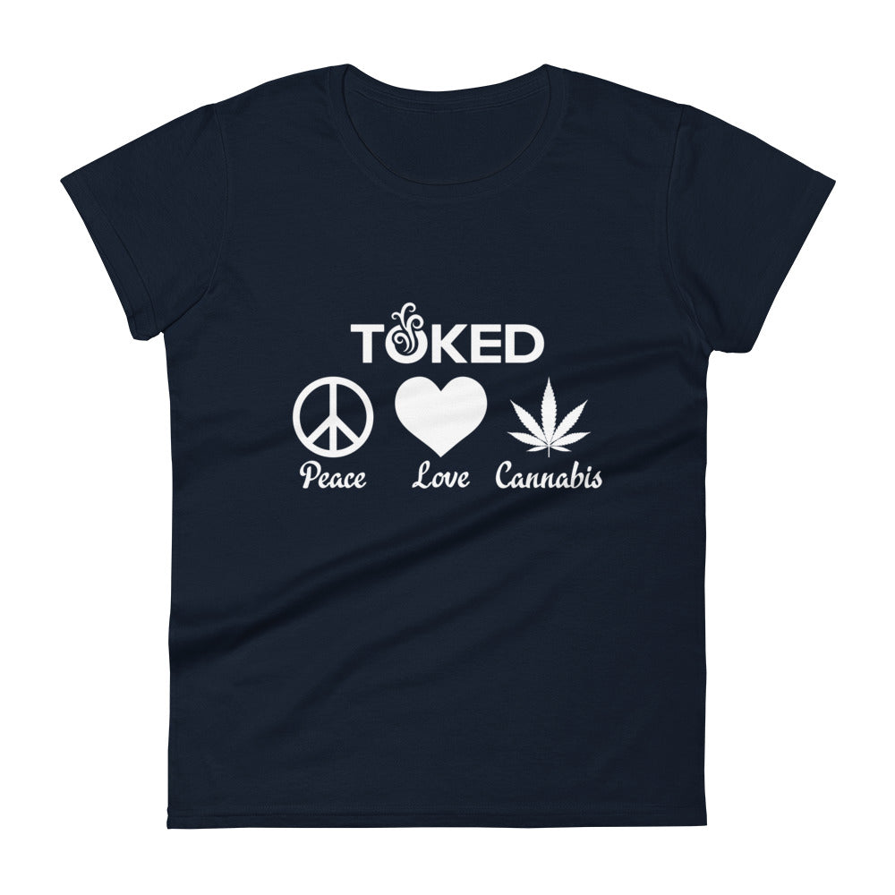 Peace Love Cannabis T-Shirt