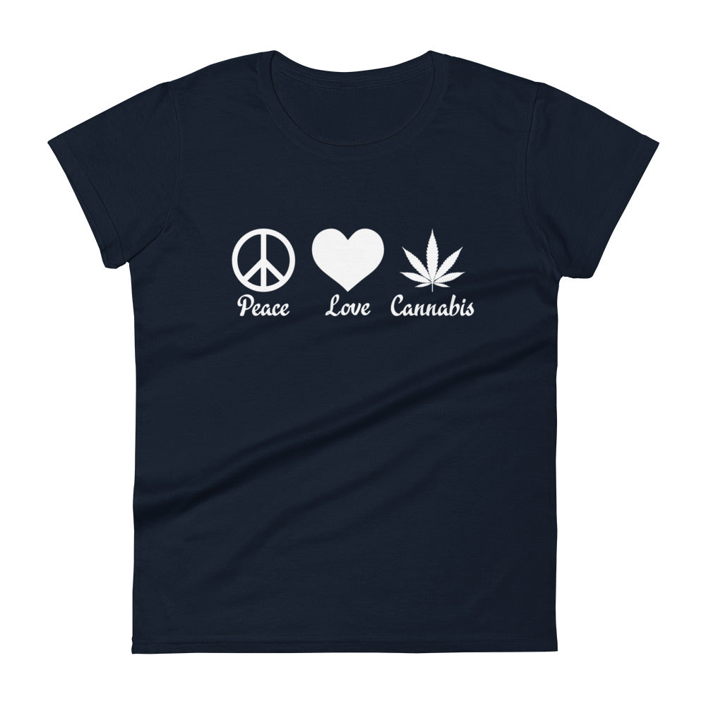 Peace Love Cannabis T-Shirt