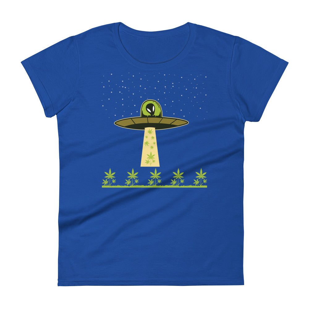 Alien Cropping T-Shirt