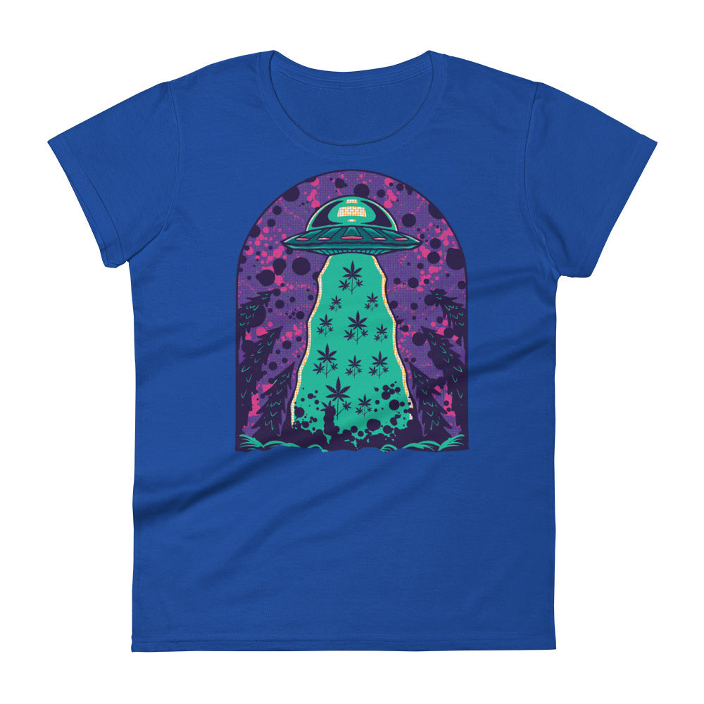 Alien Cropping T-Shirt