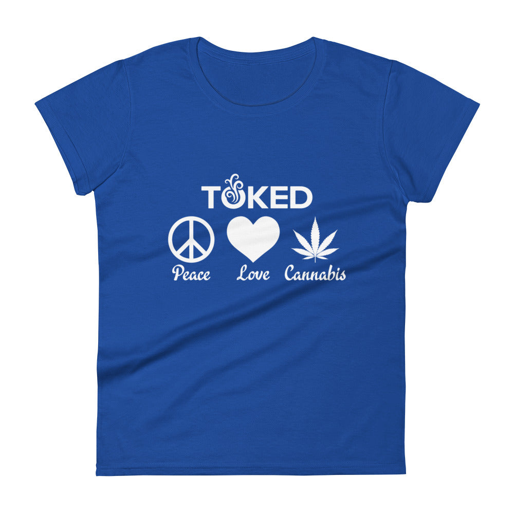Peace Love Cannabis T-Shirt