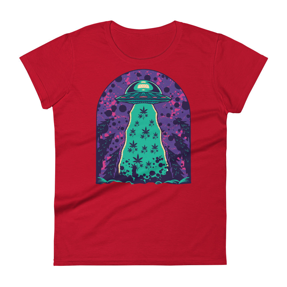 Alien Cropping T-Shirt