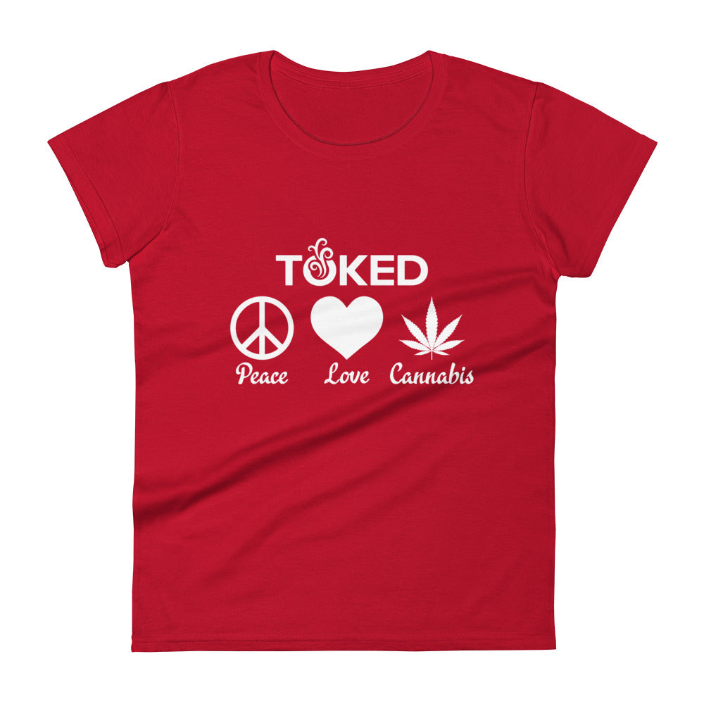 Peace Love Cannabis T-Shirt