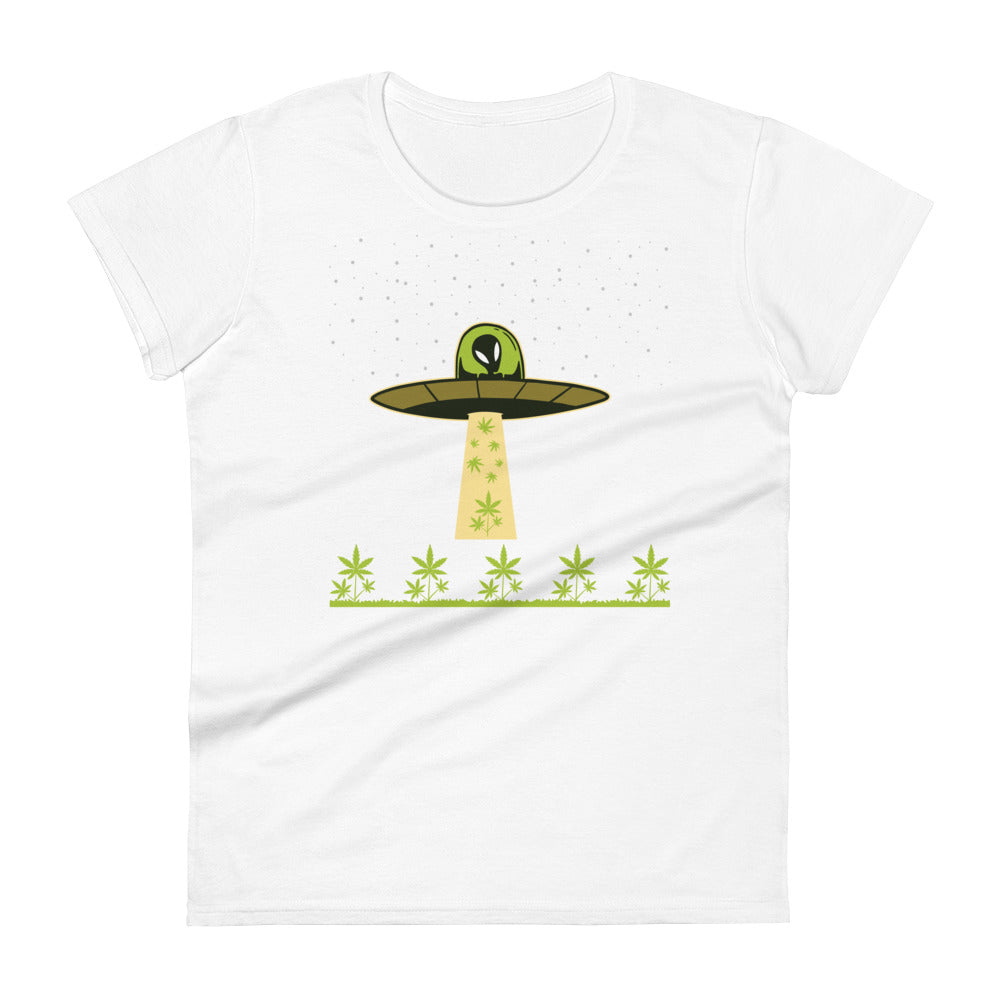 Alien Cropping T-Shirt
