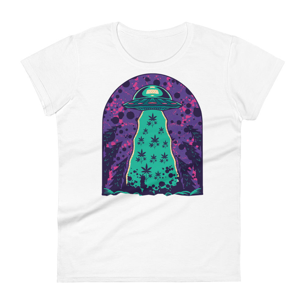 Alien Cropping T-Shirt