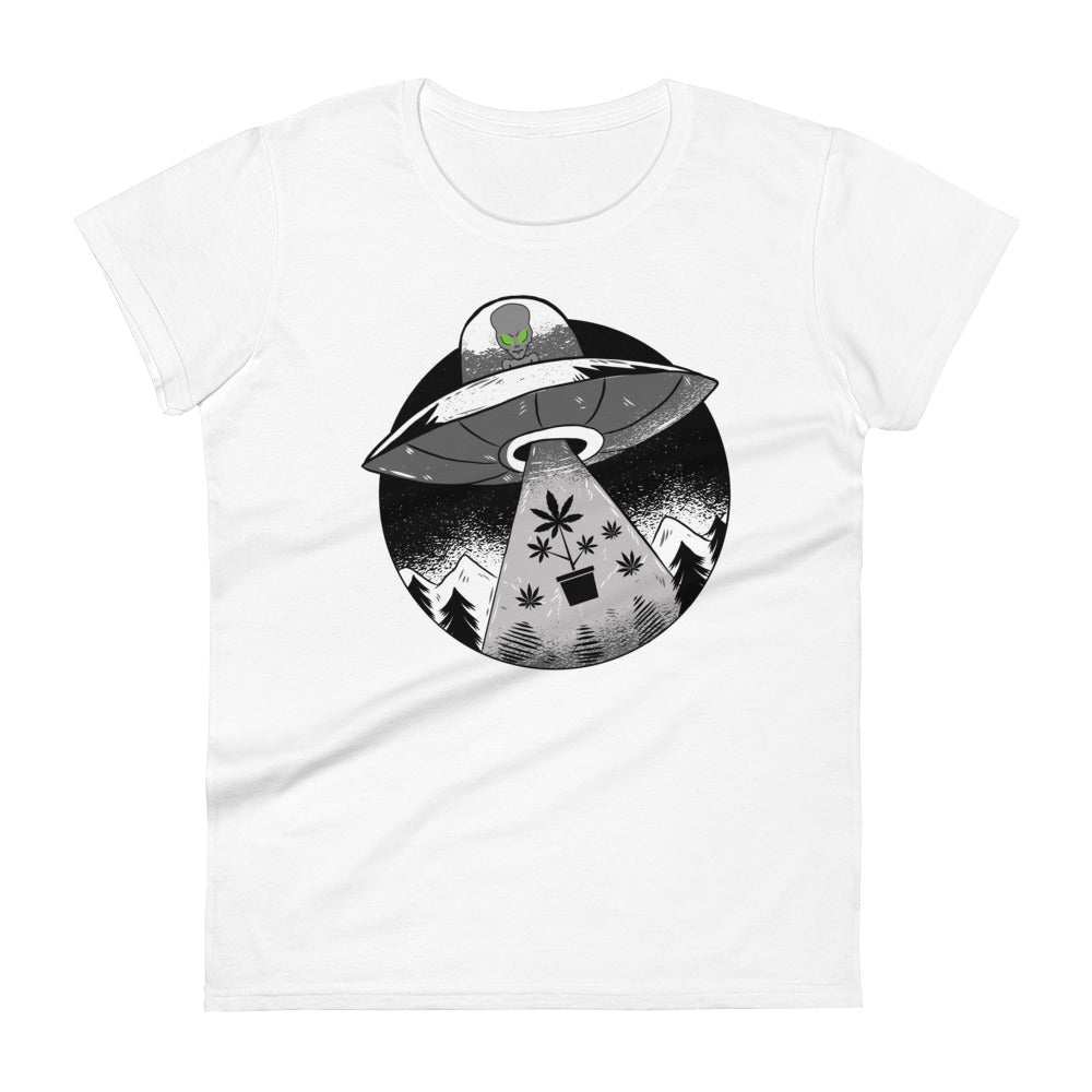 Alien Cropping T-Shirt