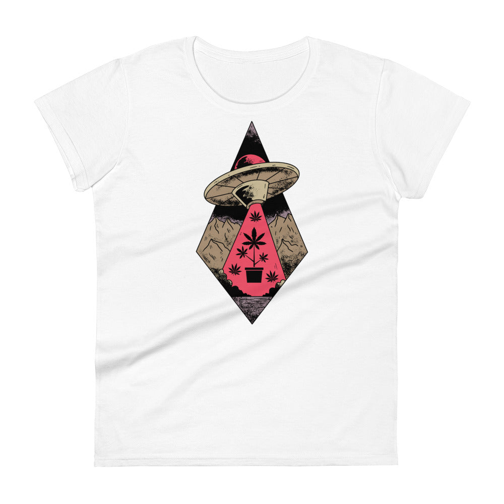 Alien Cropping T-Shirt