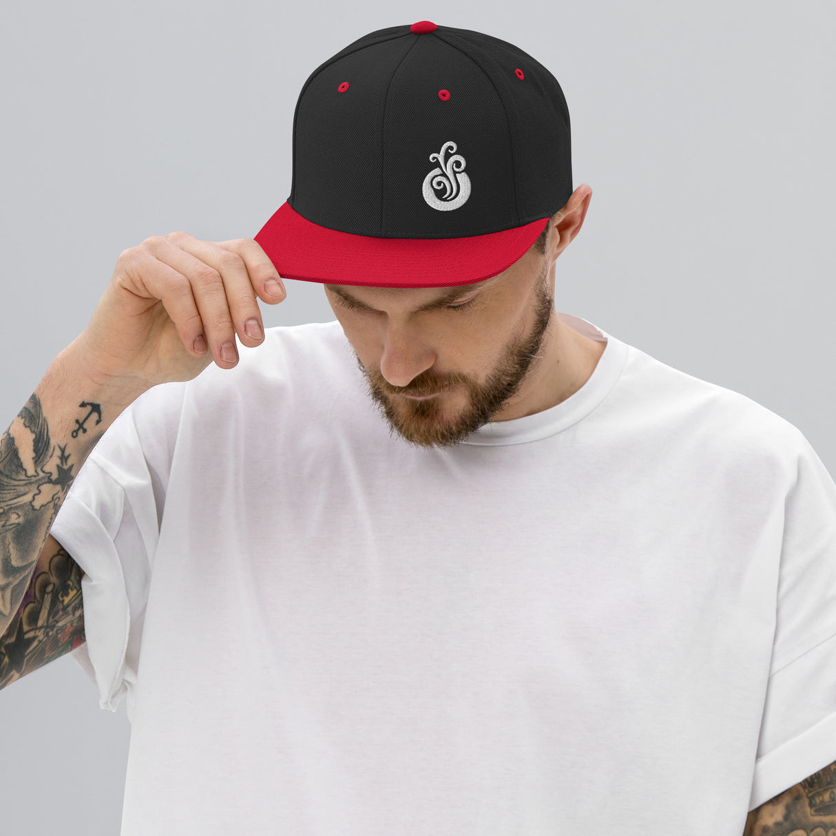 Classic Snapback Hat Small Logo