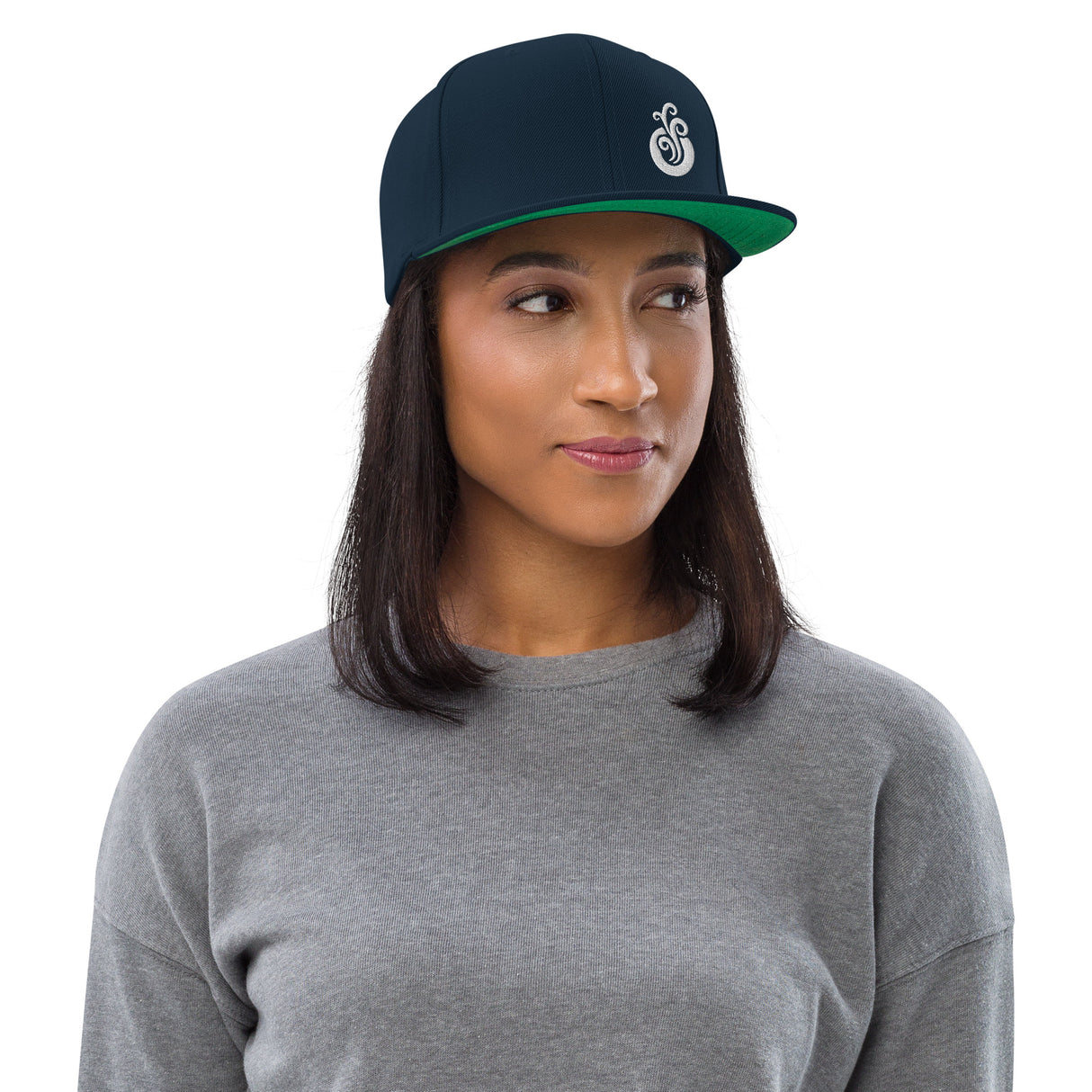 Classic Snapback Hat Small Logo