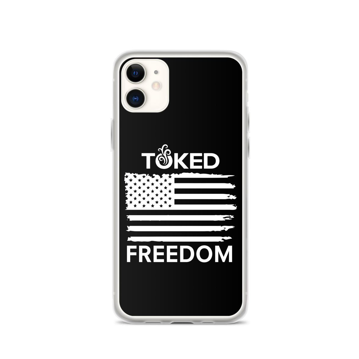 Freedom Black iPhone Case