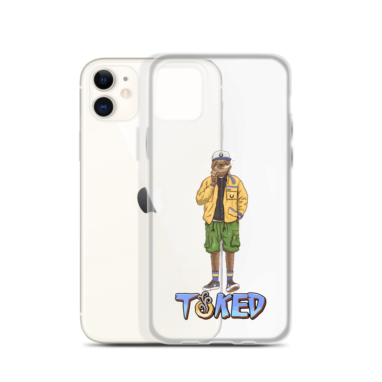 Sloth Clear iPhone Case