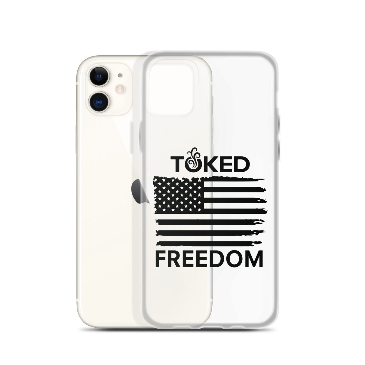 Freedom Clear iPhone Case