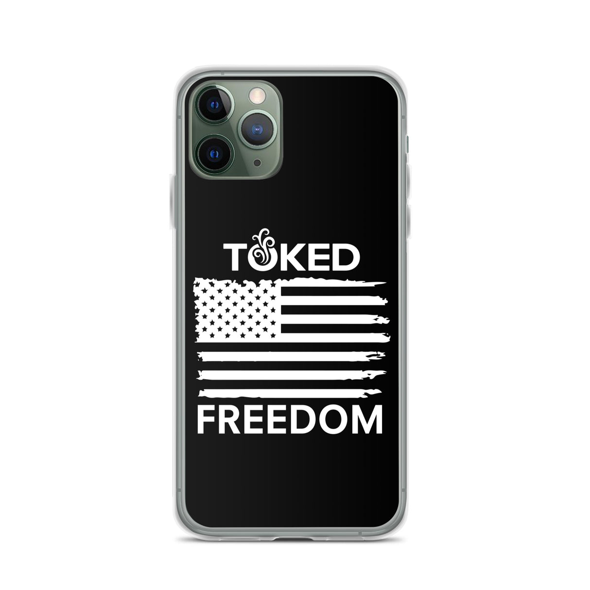 Freedom Black iPhone Case