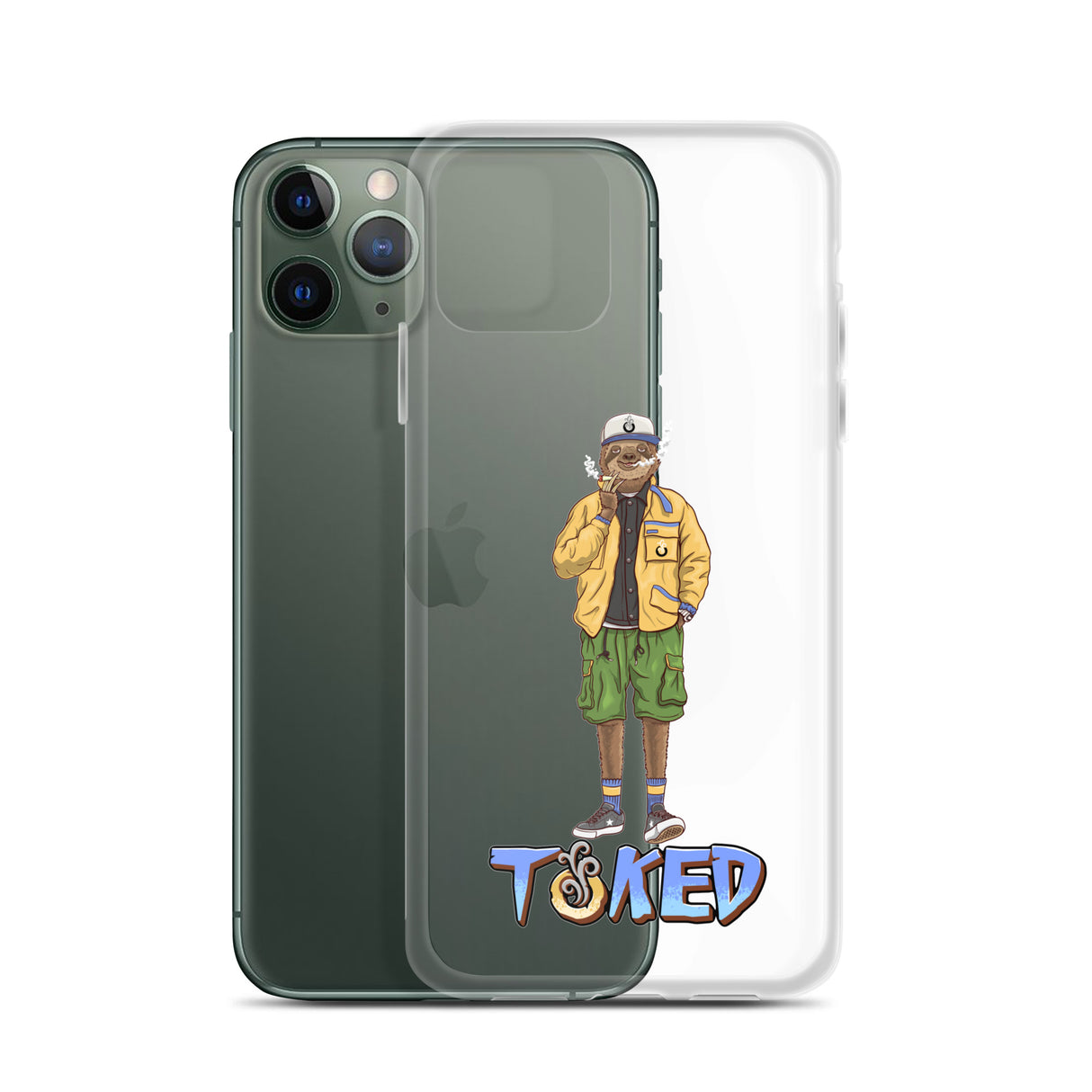 Sloth Clear iPhone Case