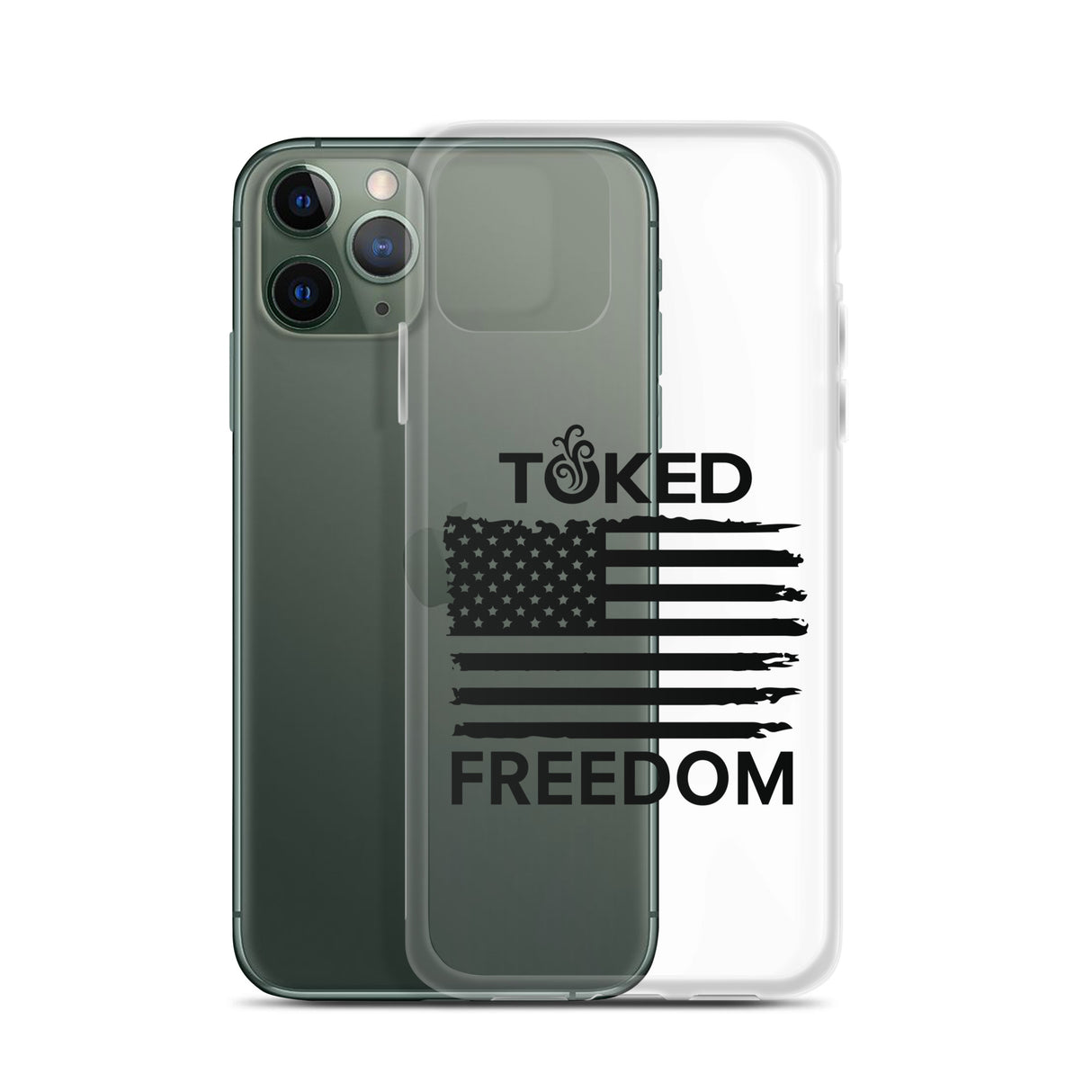 Freedom Clear iPhone Case