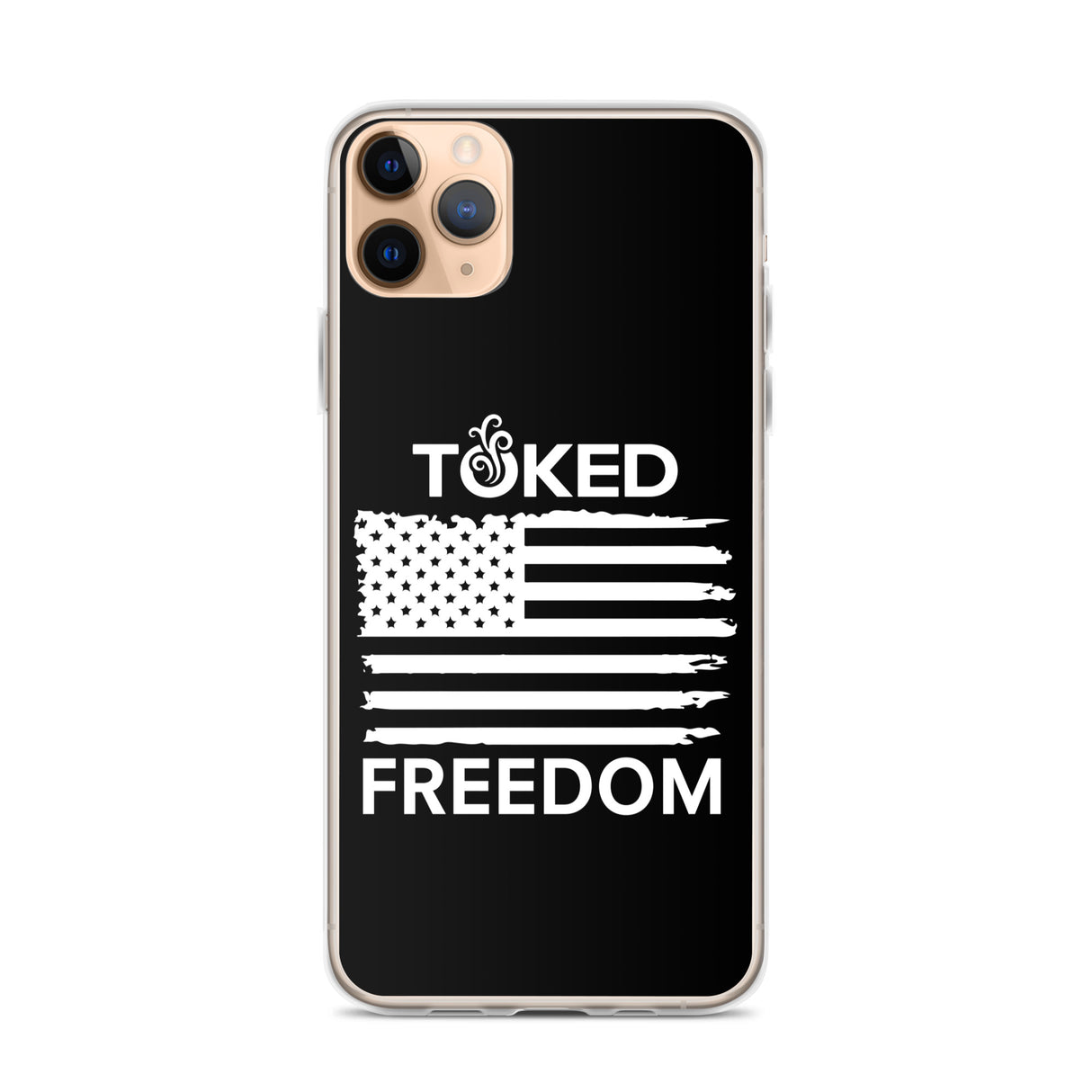 Freedom Black iPhone Case