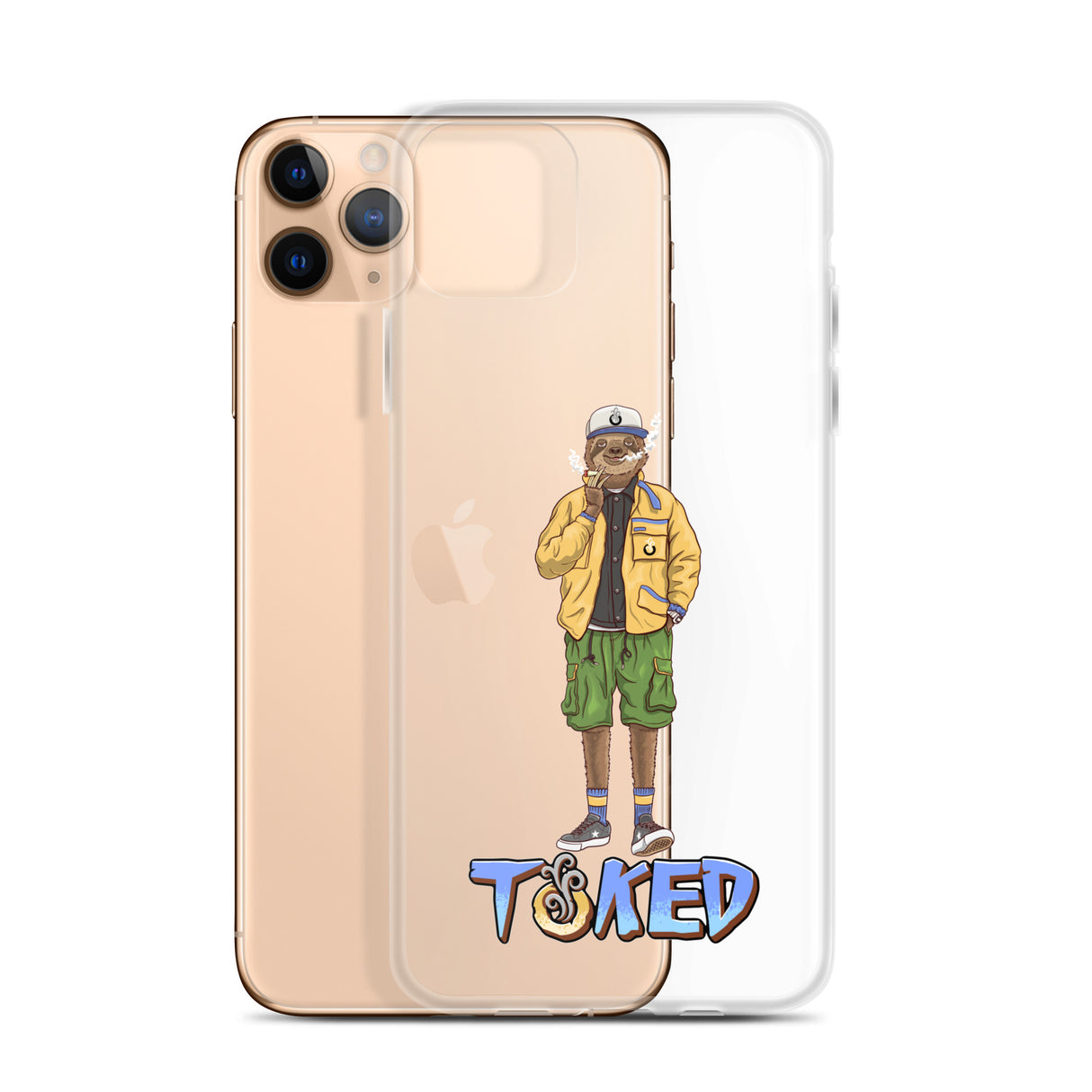 Sloth Clear iPhone Case