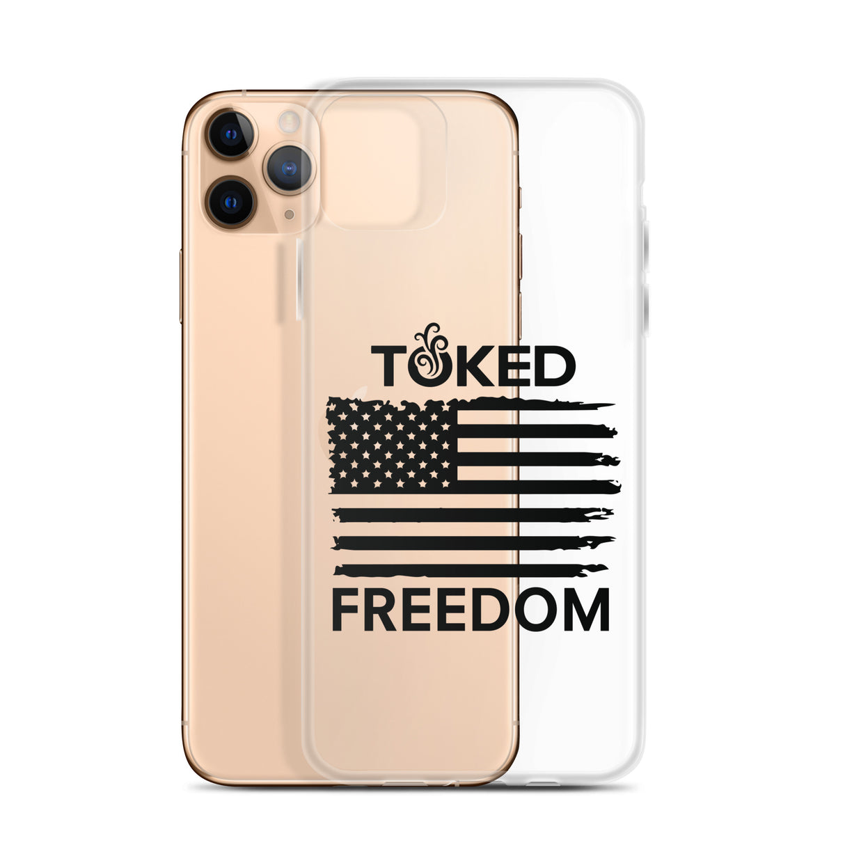 Freedom Clear iPhone Case