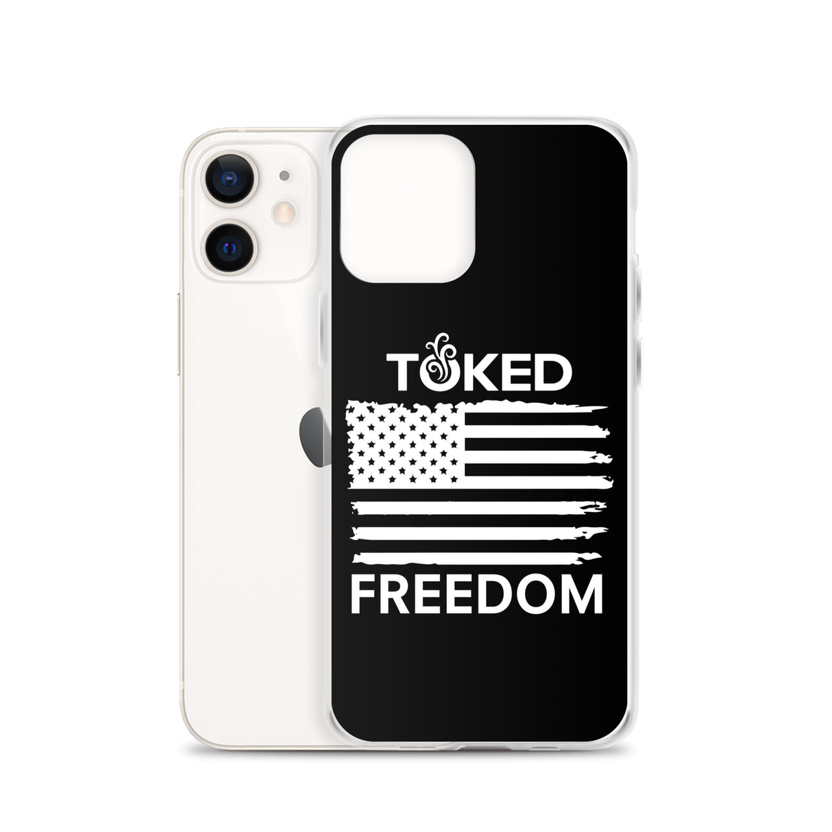 Freedom Black iPhone Case