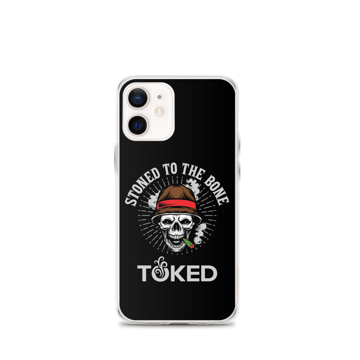 Stoned to the Bone Black iPhone Case