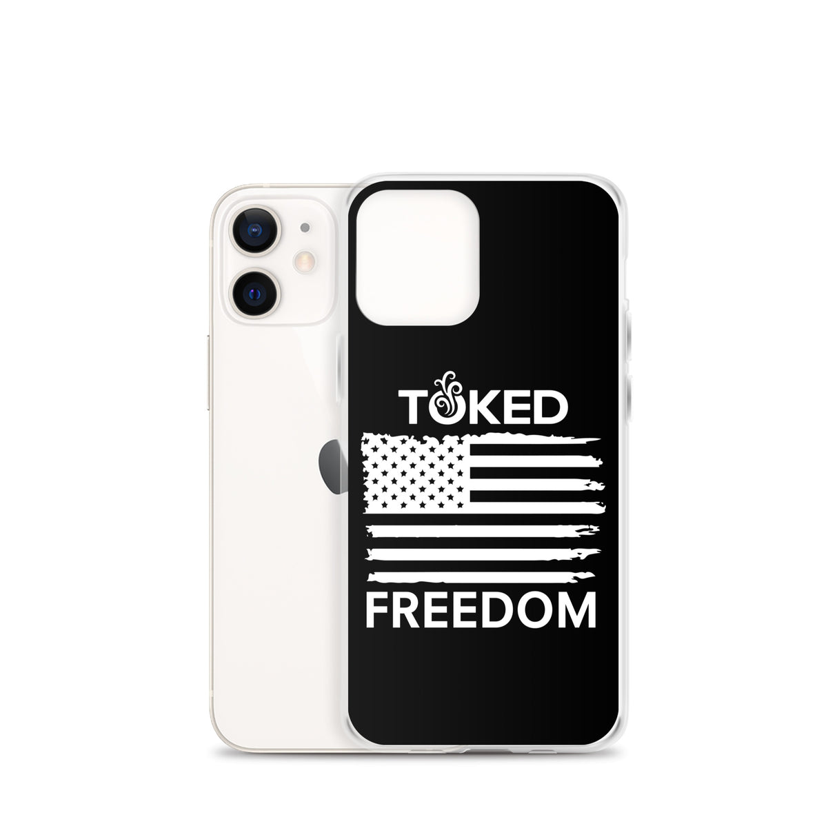 Freedom Black iPhone Case